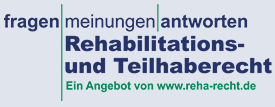 Logo Online-Forum Fragen – Meinungen – Anworten zum Rehabilitations- und Teilhaberecht